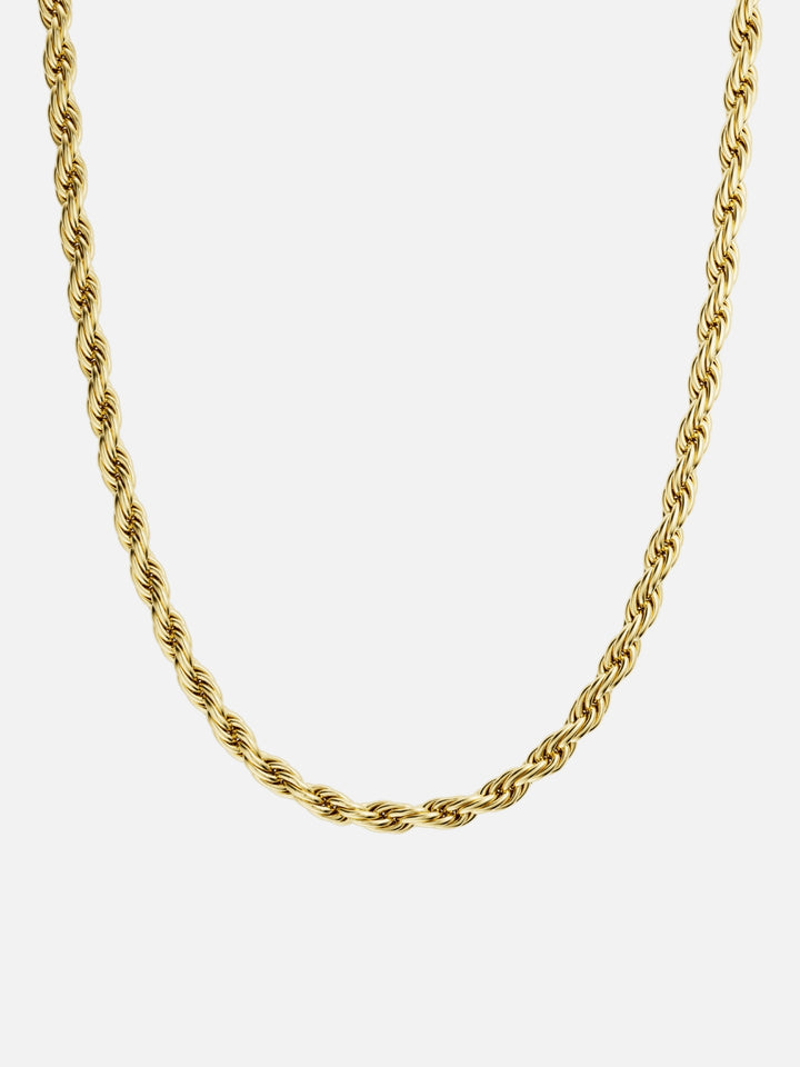 ROPE CHAIN 5MM | 18K Goud