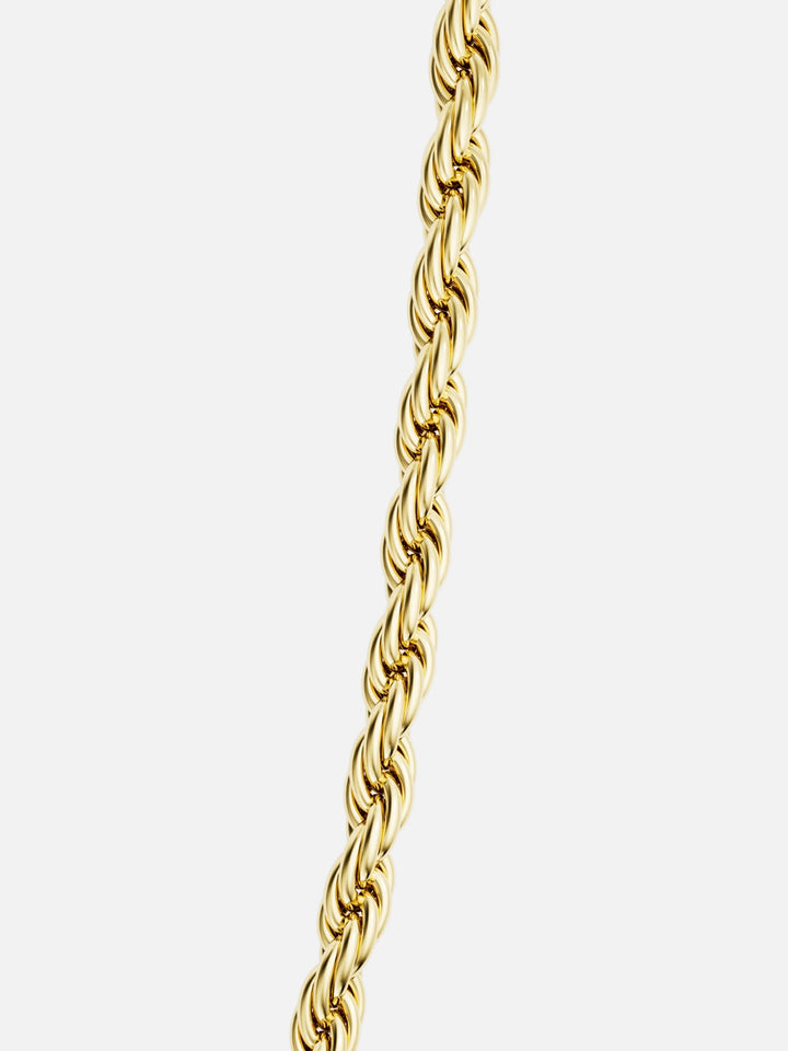 ROPE CHAIN 5MM | 18K Goud