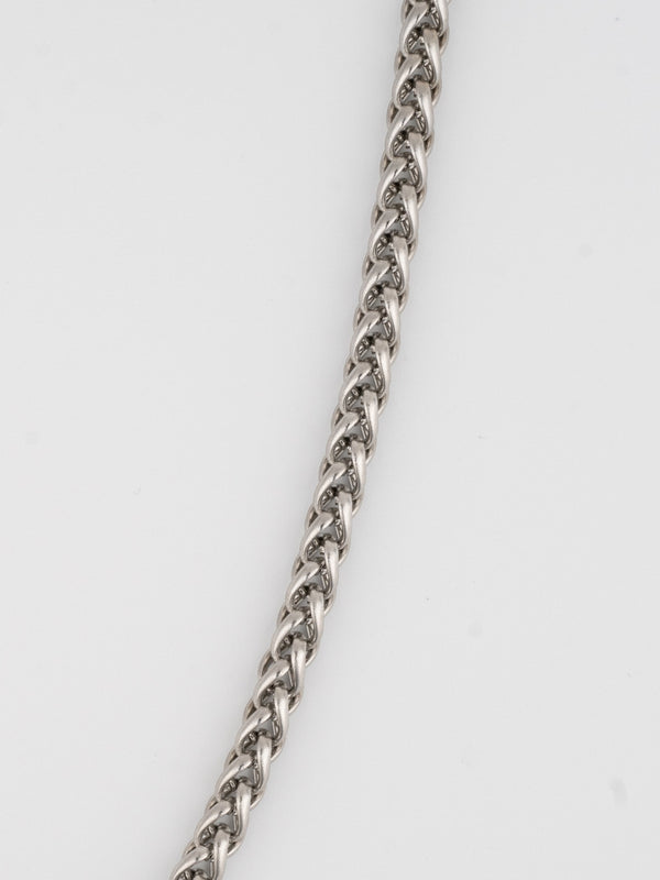WHEAT CHAIN 5MM | Silver