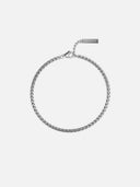 WHEAT BRACELET 3MM | Silver