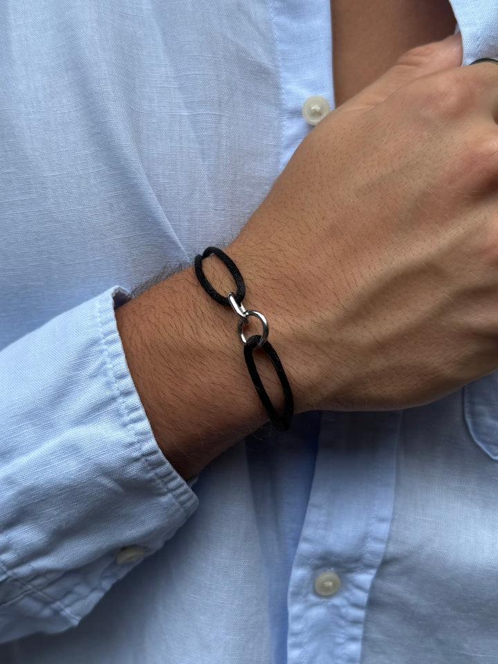 MIDNIGHT UNITY BRACELET | Silver
