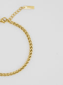 WHEAT BRACELET 3MM | 18K Gold