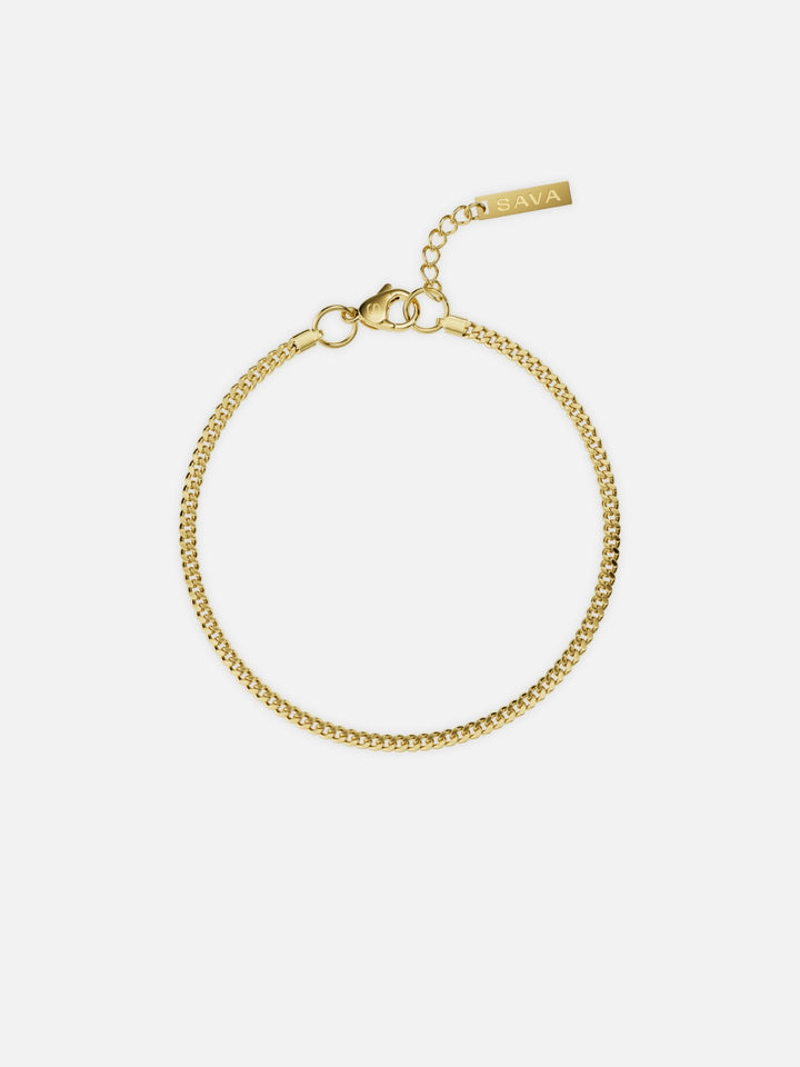 CUBAN BRACELET 3MM | 18K Gold