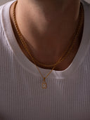 WHITE GEMSTONE CHAIN | 18K Gold