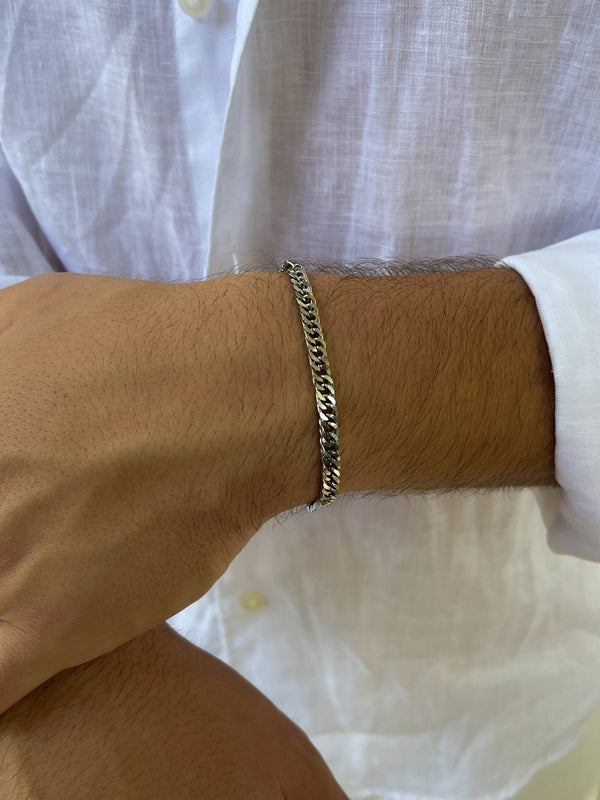 CUBAN BRACELET 5MM | Silver