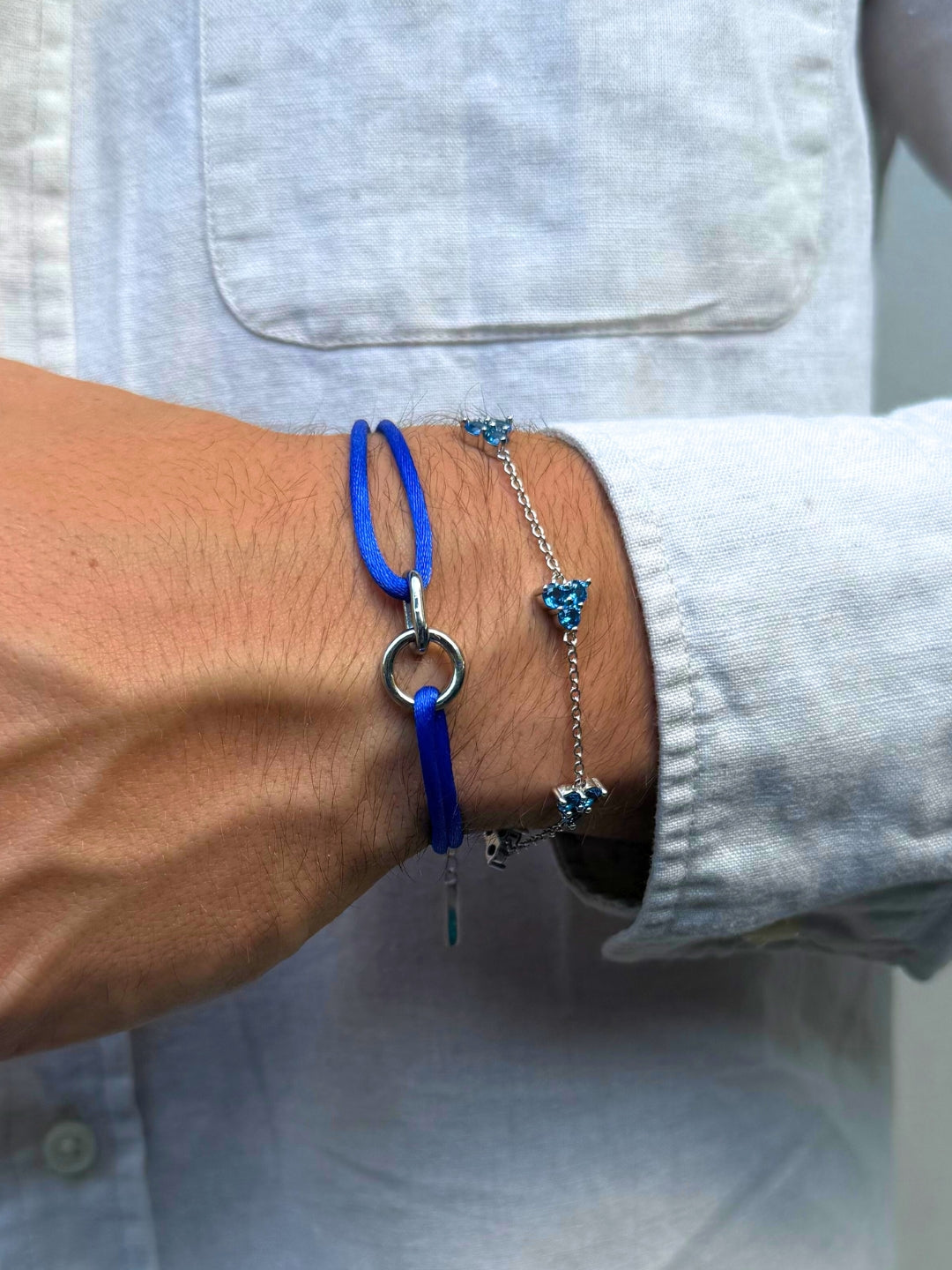 OCEAN UNITY BRACELET | Silver