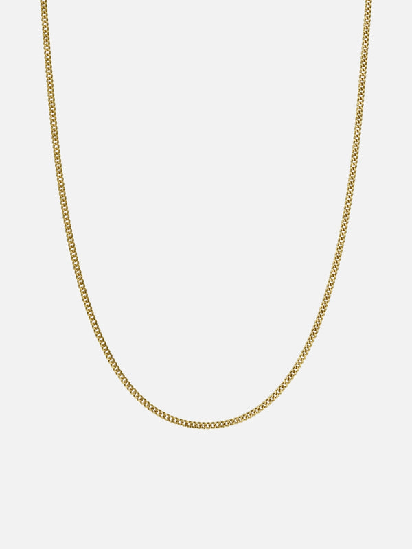 CUBAN CHAIN 1.8MM | 18K Gold