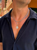 COMPASS CHAIN | Silver