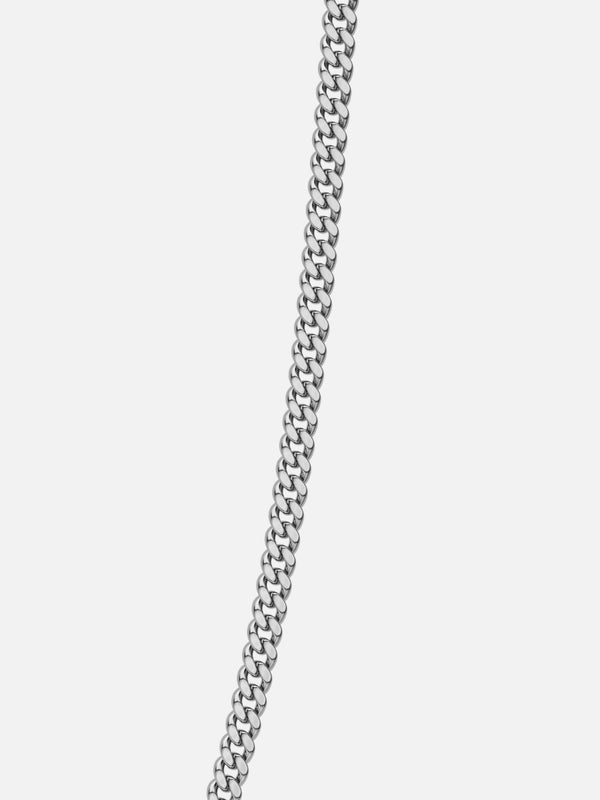 CUBAN CHAIN 3MM | Silver