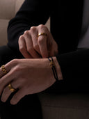 MIDNIGHT UNITY BRACELET | 18K Gold