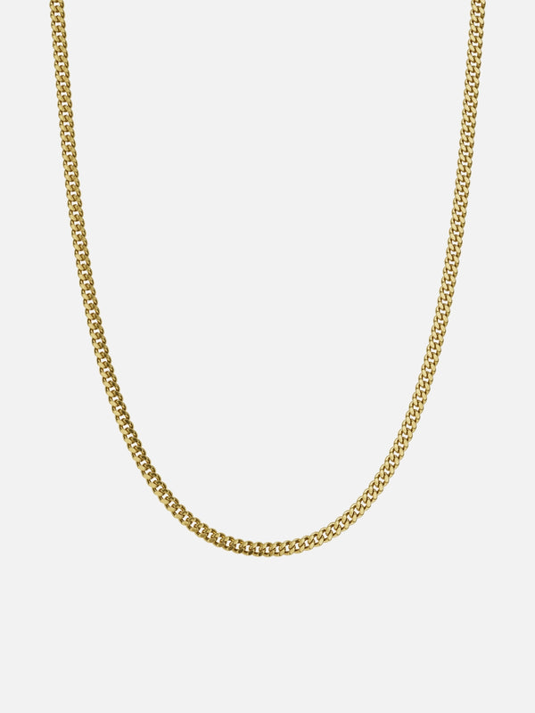 CUBAN CHAIN 3MM | 18K Gold