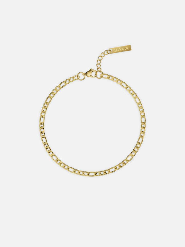 FIGARO BRACELET 3MM | 18K Gold