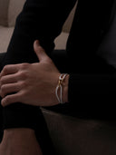 SNOW UNITY BRACELET | 18K Gold