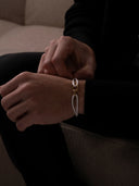 SNOW UNITY BRACELET | 18K Gold