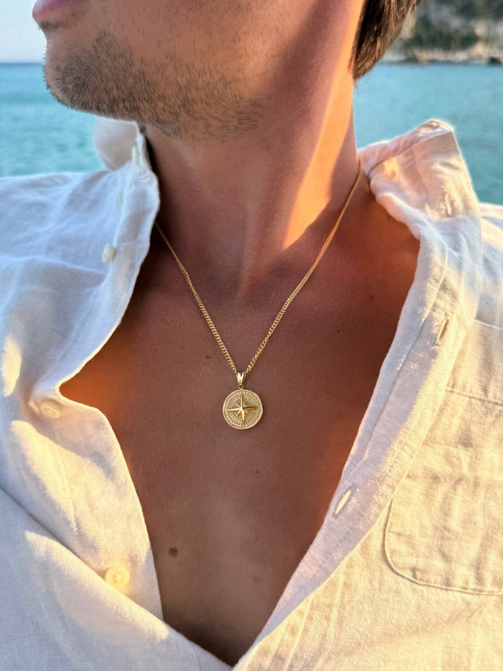 COMPASS CHAIN | 18K Gold