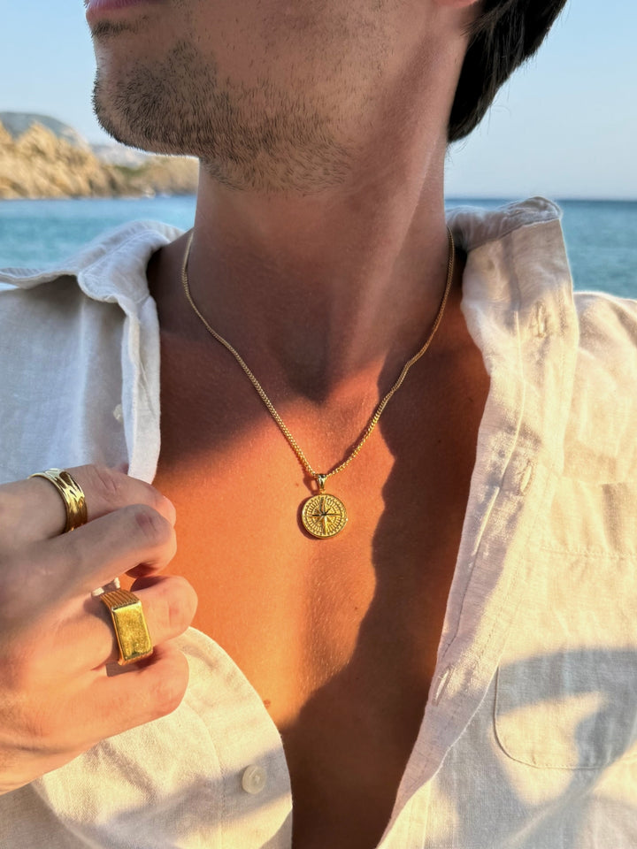 COMPASS CHAIN | 18K Gold