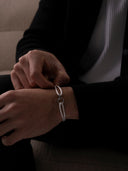 SNOW UNITY BRACELET | Silver