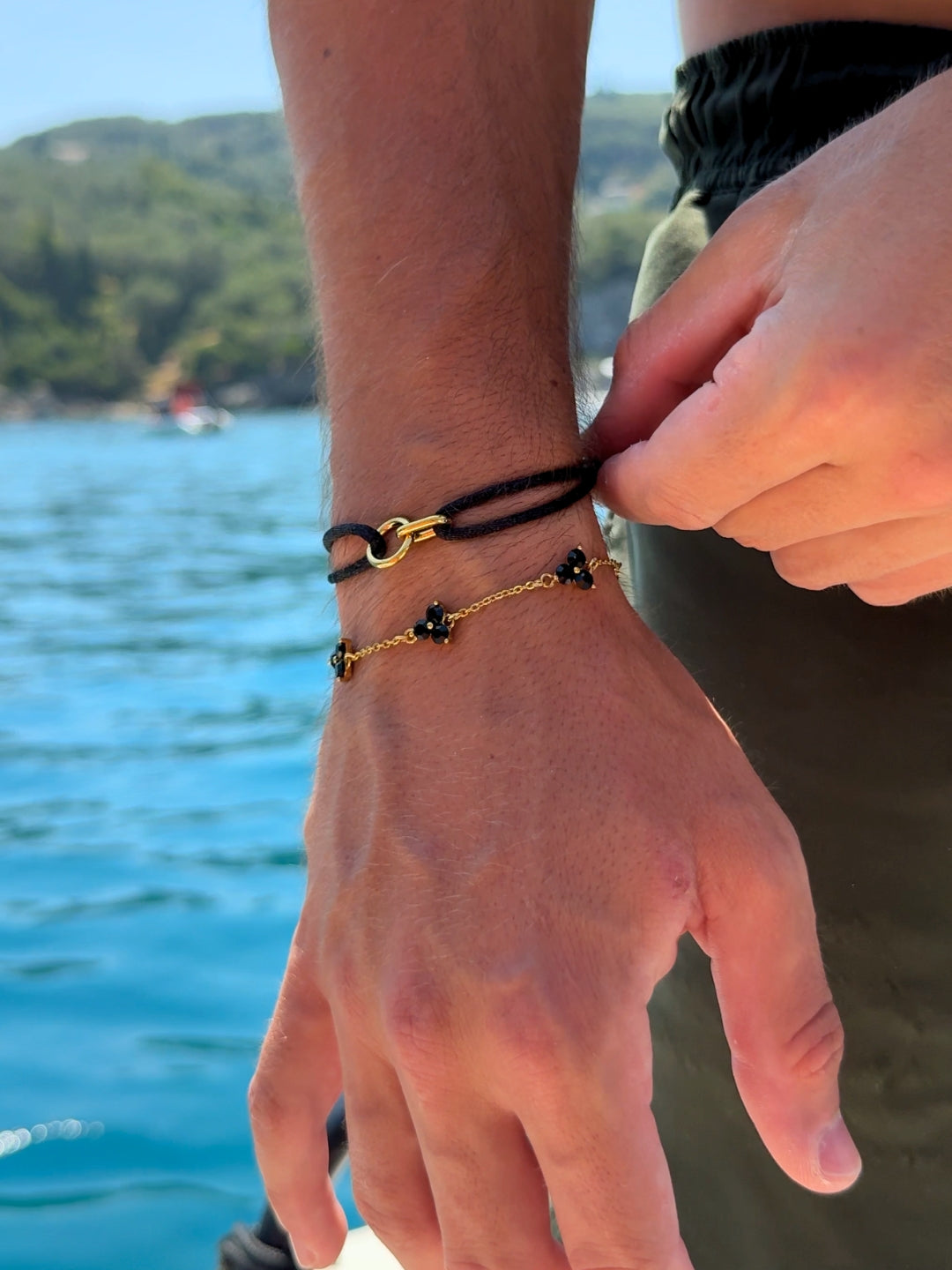 MIDNIGHT UNITY BRACELET | 18K Gold