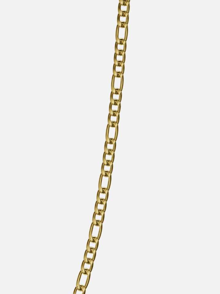 FIGARO CHAIN 3MM | 18K Gold