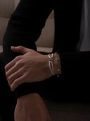 SNOW UNITY BRACELET | Silver