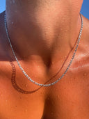 FIGARO CHAIN 3MM | Silver