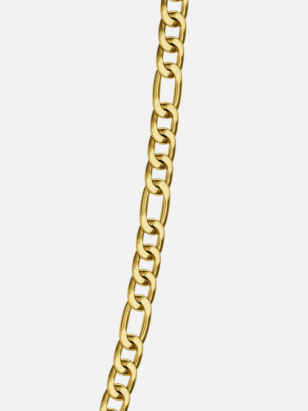 FIGARO CHAIN 5MM | 18K Gold