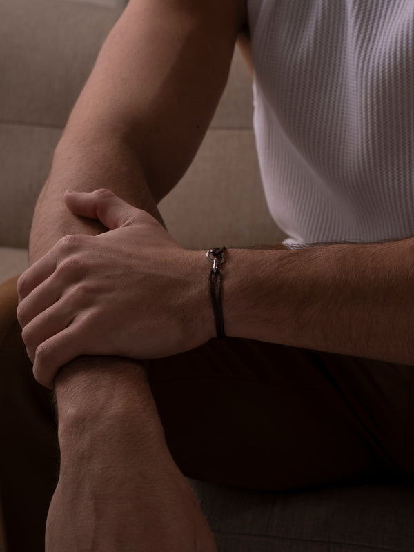 COFFEE UNITY BRACELET | Silver