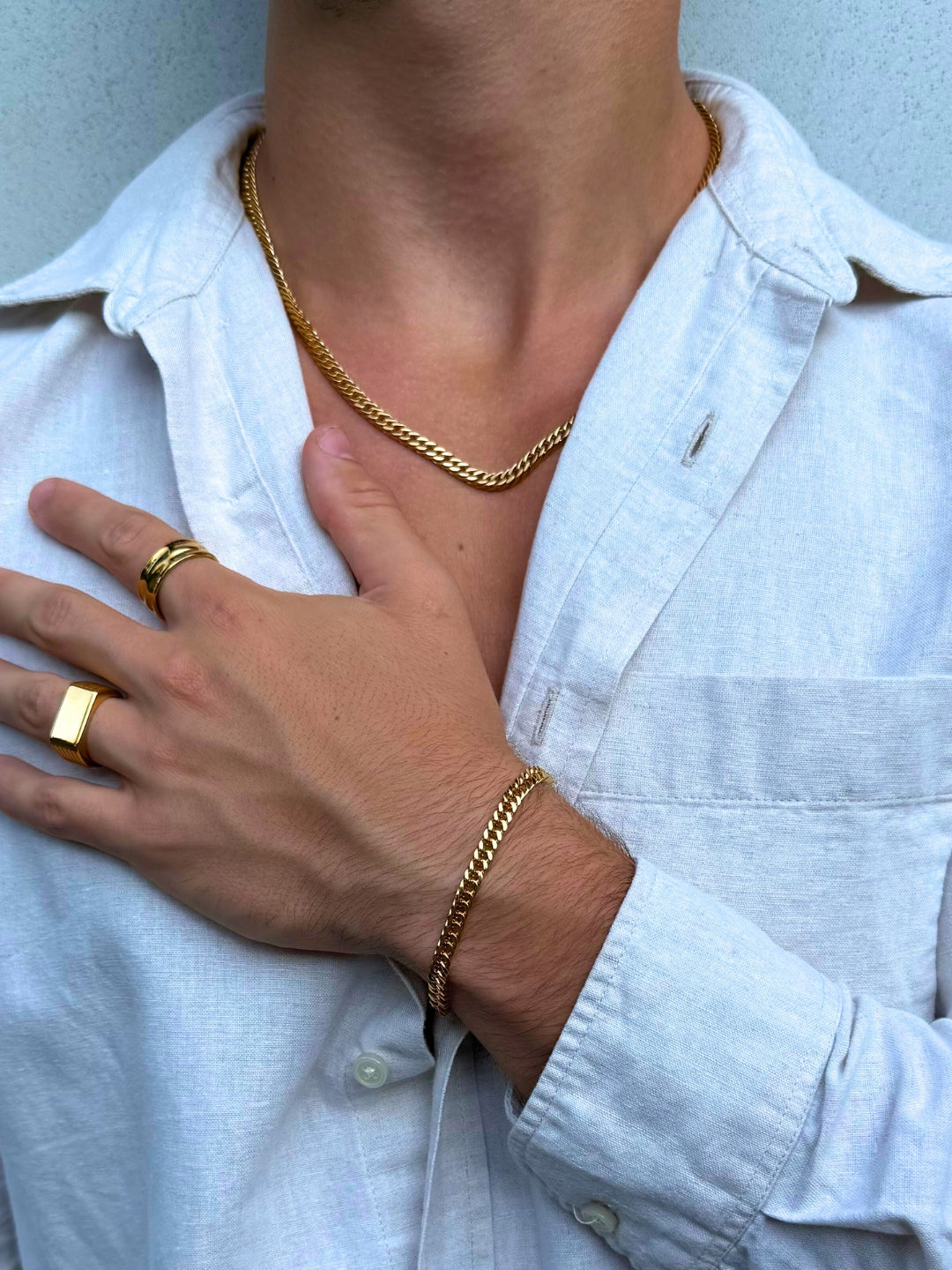 CUBAN BRACELET 5MM | 18K Goud