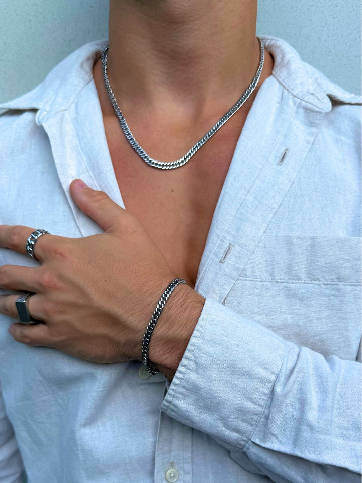 CUBAN CHAIN 5MM | Zilver