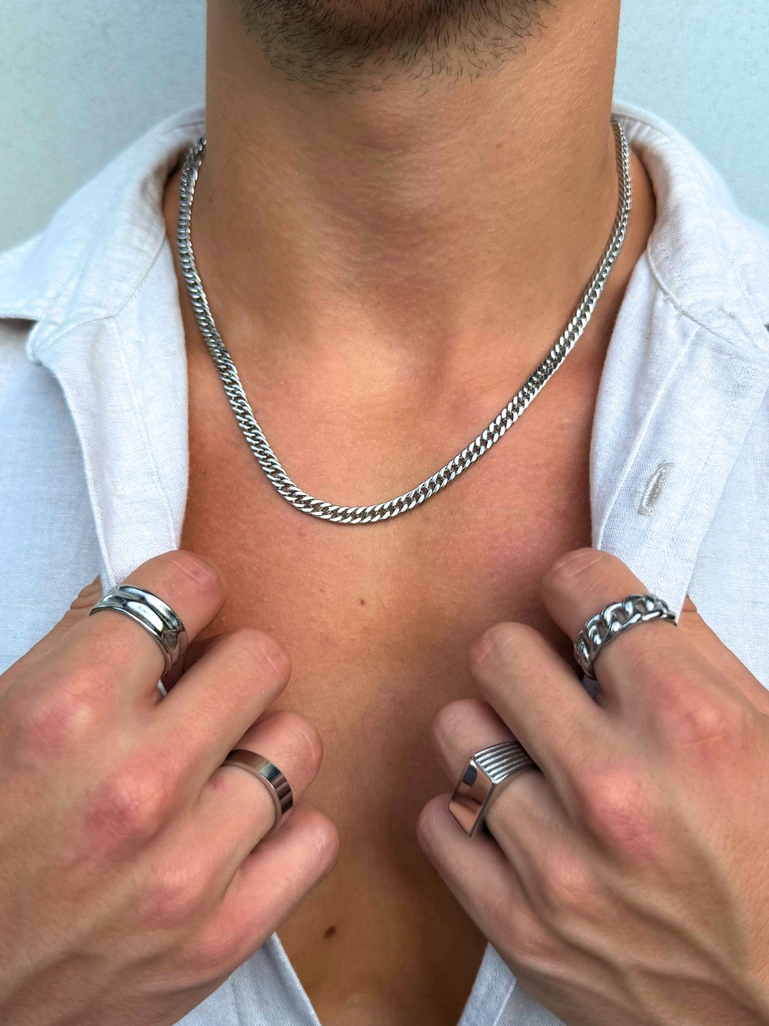 CUBAN CHAIN 5MM | Zilver