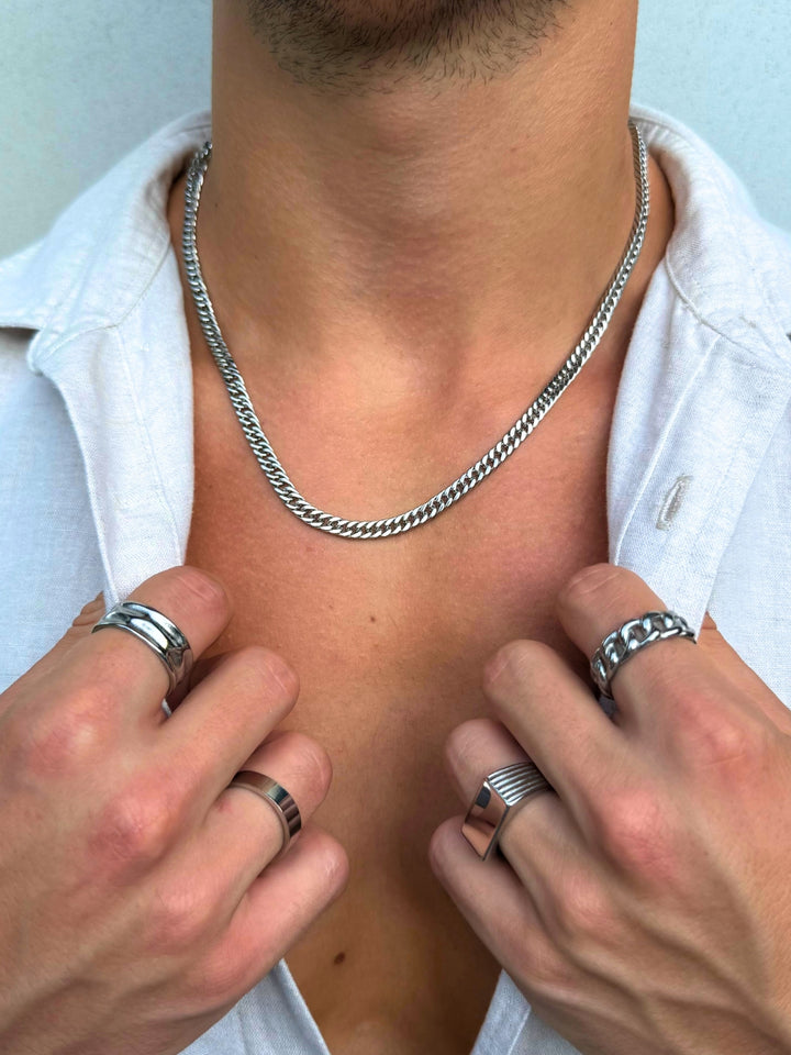 CUBAN CHAIN 5MM | Zilver