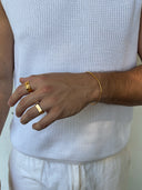 SQUARE BRACELET | 18K Gold