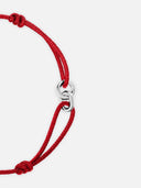 RED UNITY BRACELET | Silver