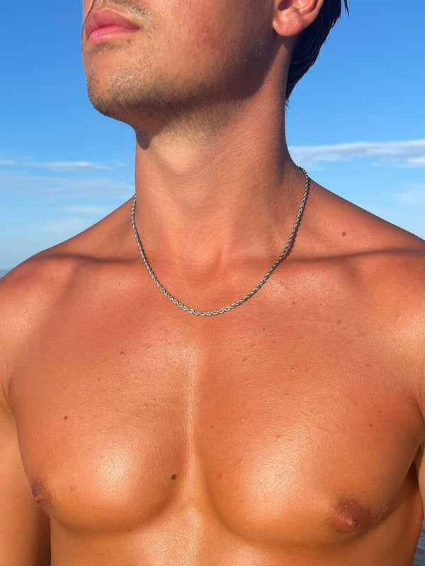 ROPE CHAIN 3MM | Silver