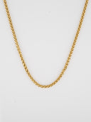 WHEAT CHAIN 3MM | 18K Gold