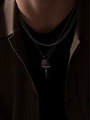 CRUCIFIX CHAIN | Silver