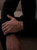CROSS BRACELET | 18K Gold