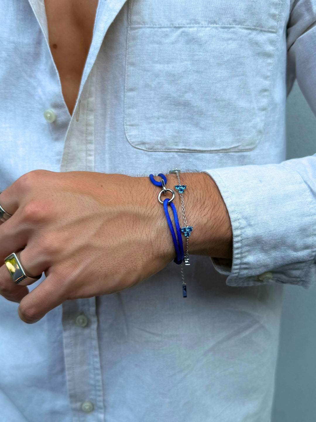 OCEAN UNITY BRACELET | Silver