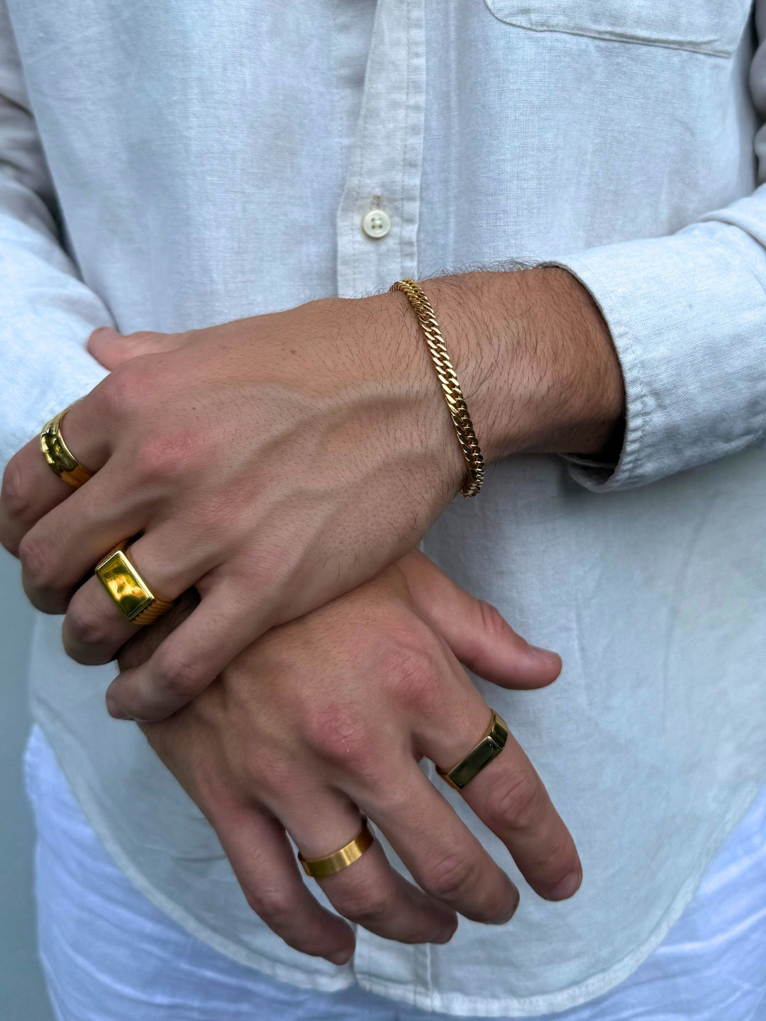 CUBAN BRACELET 5MM | 18K Goud