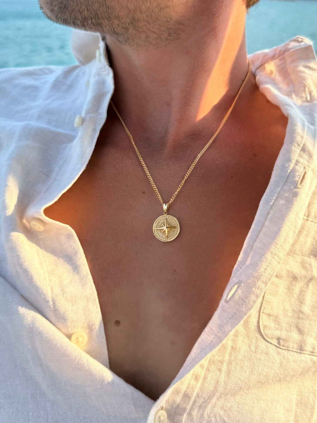 COMPASS CHAIN | 18K Gold