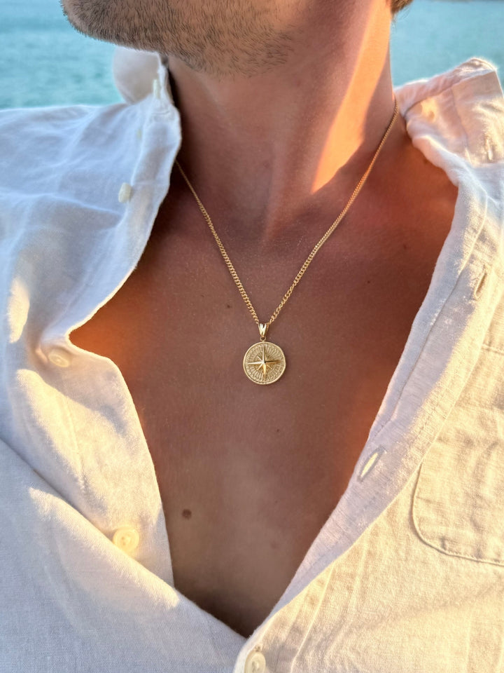COMPASS CHAIN | 18K Gold