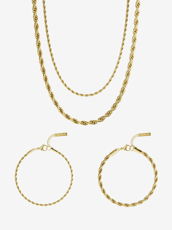ROPE SET | 18K Gold