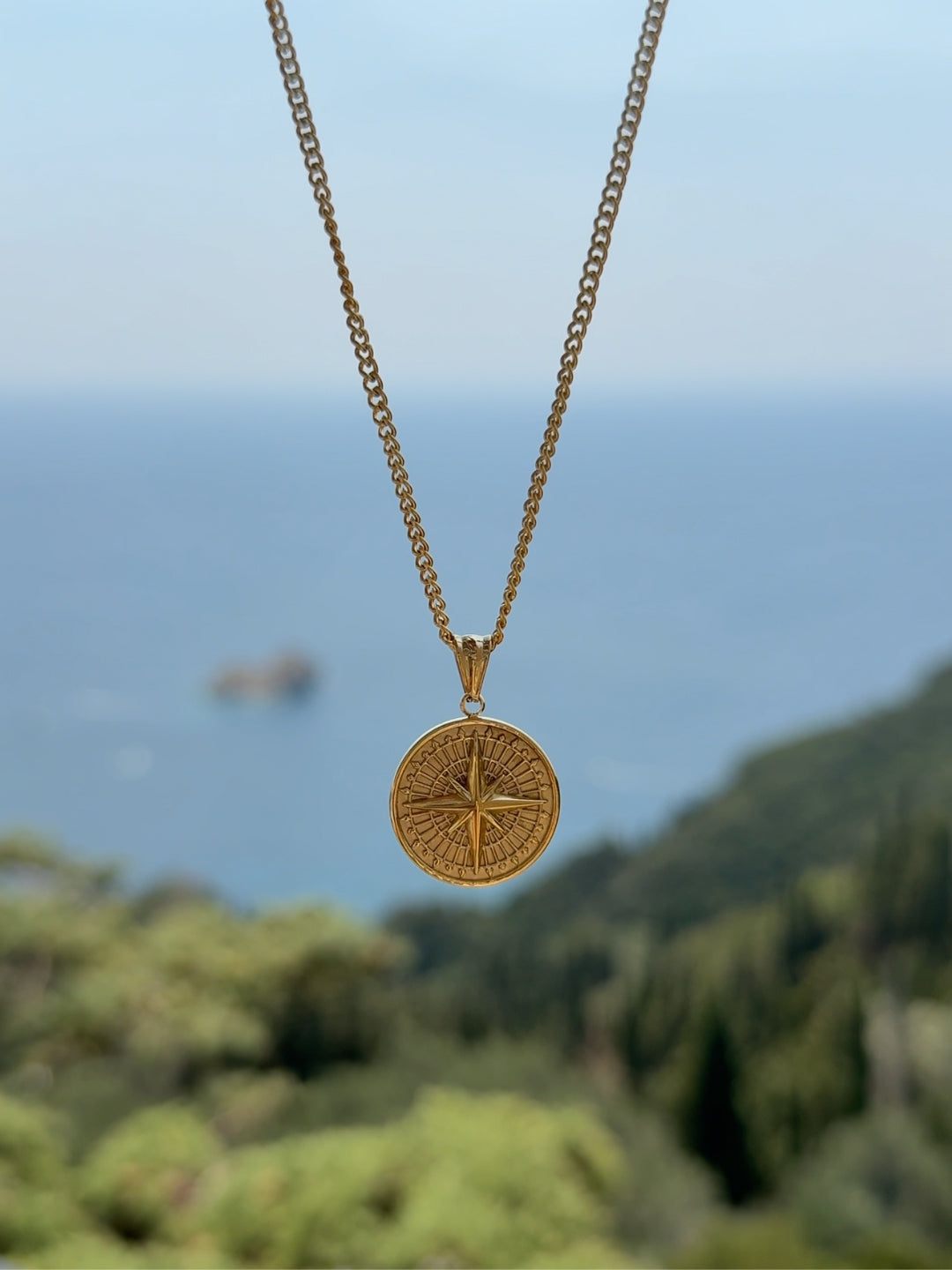 COMPASS CHAIN | 18K Gold
