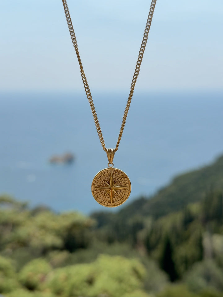 COMPASS CHAIN | 18K Gold